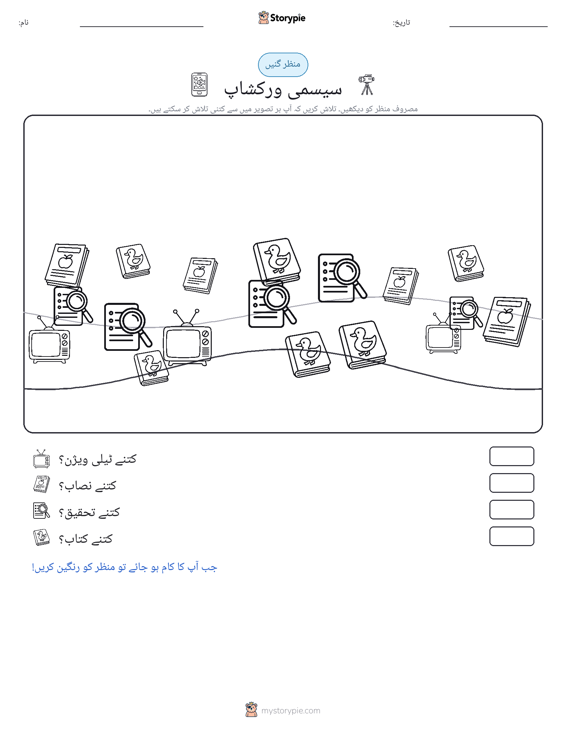 گنتی کا منظر