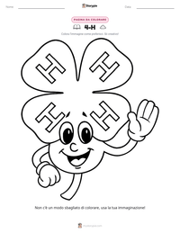 Anteprima della scheda stampabile di 4-H