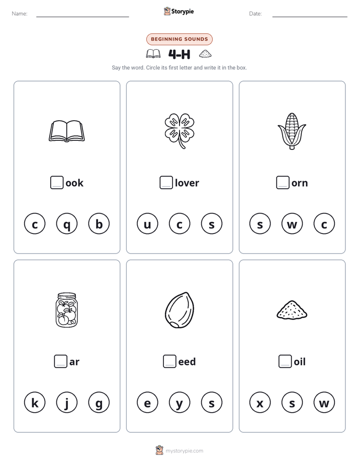 Beginning Sounds
