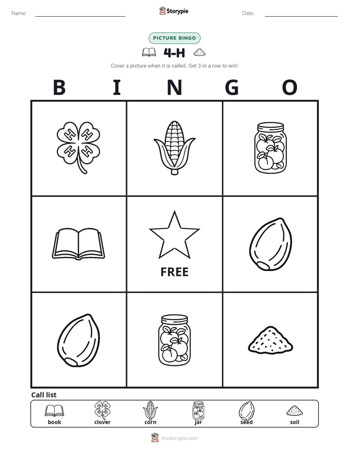 Picture Bingo