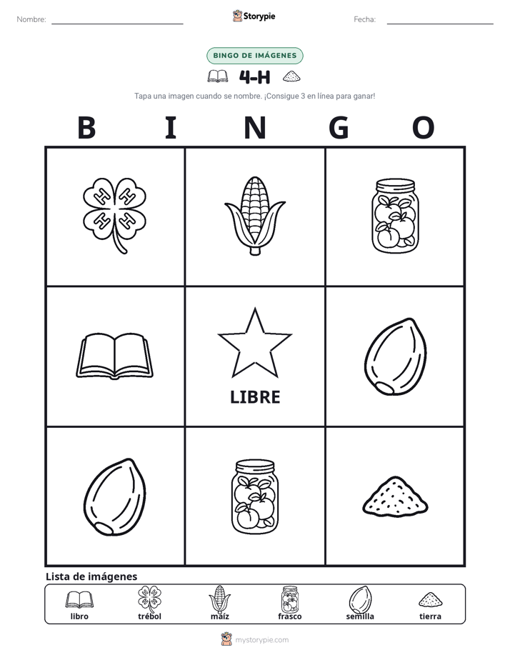 Bingo de Imágenes