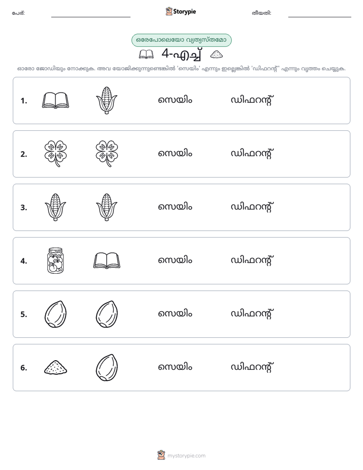 ഒന്നോ വ്യത്യാസമോ