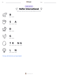 Xem trước tài liệu in sẵn Heifer International