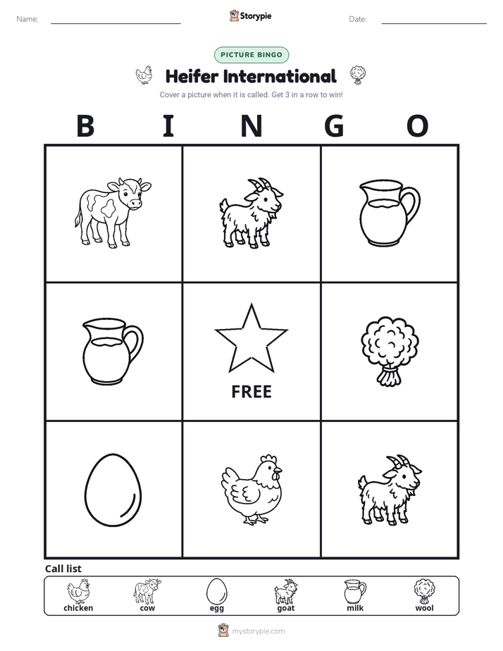 Picture Bingo