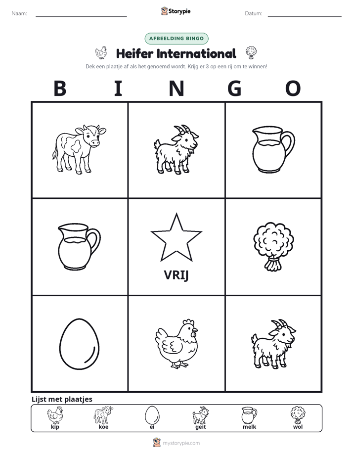 Afbeelding Bingo