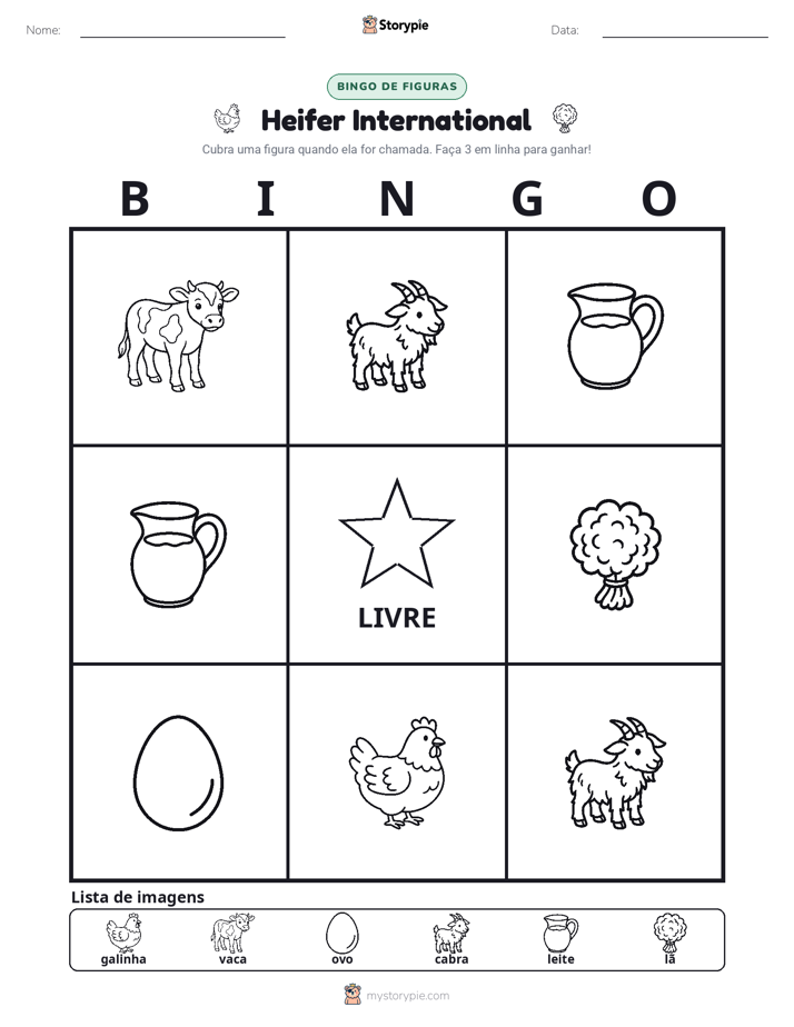 Bingo de Imagens