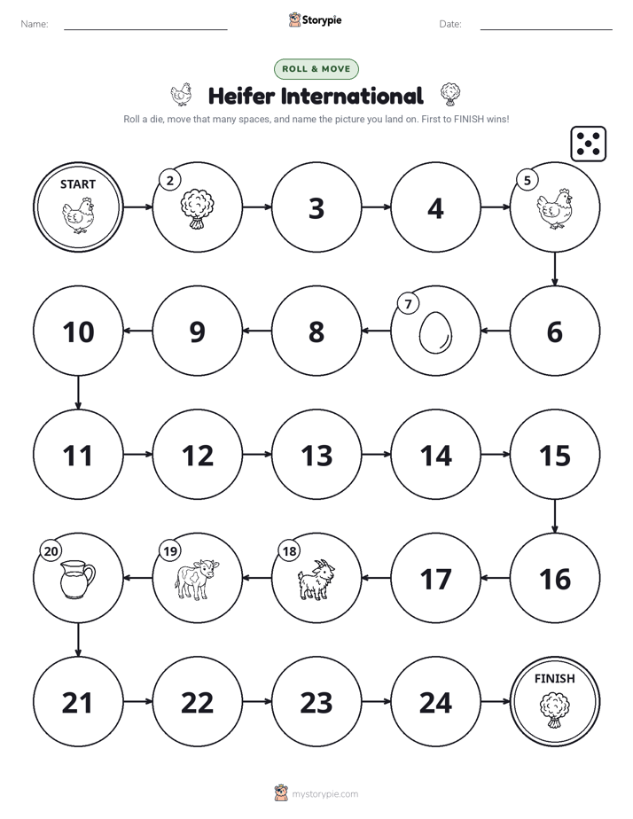 Roll & Move Game