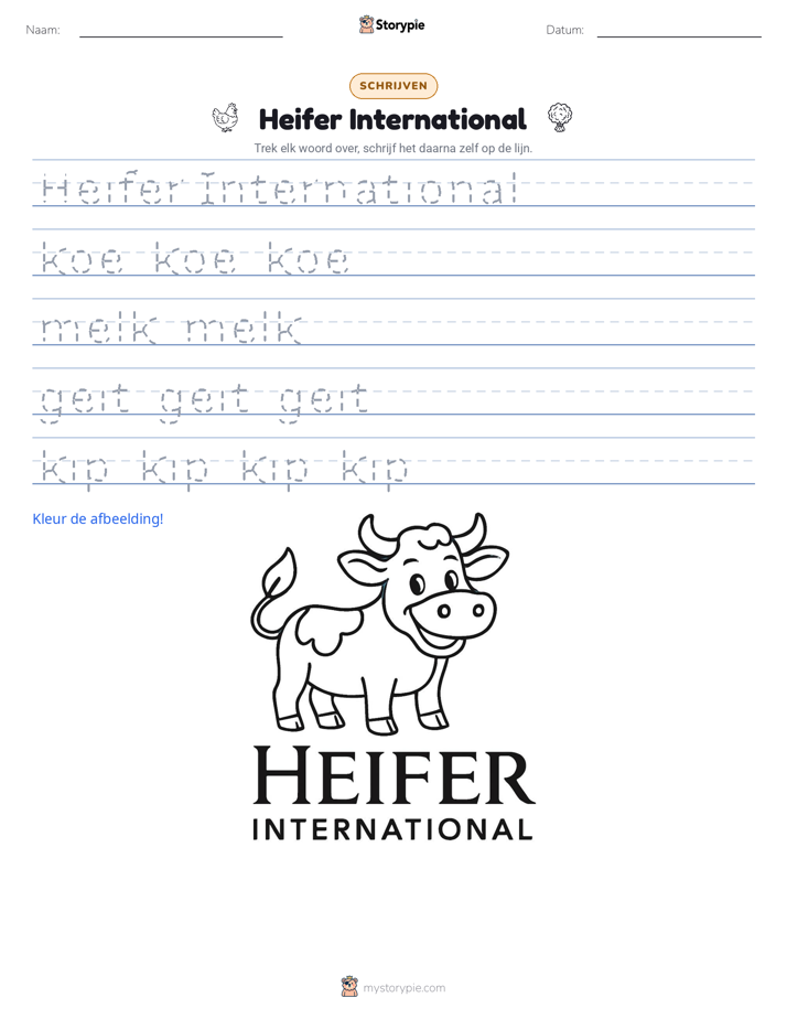 Schrijf Oefening