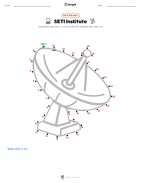 SETI Institute printable worksheet preview