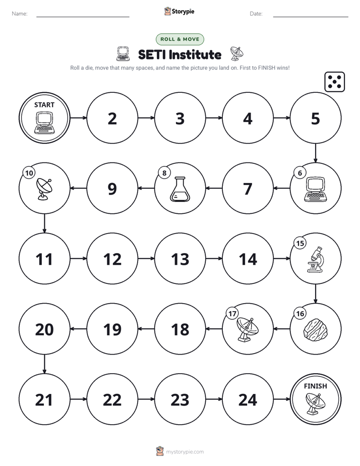 Roll & Move Game