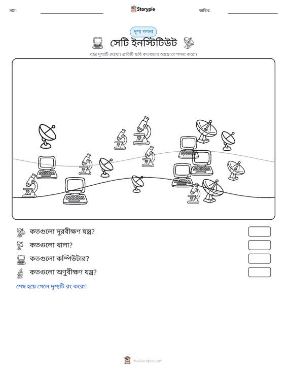 গণনা দৃশ্য