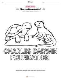Charles Darwin Vakfı yazdırılabilir çalışma sayfası önizlemesi