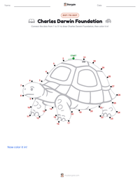 Charles Darwin Foundation printable worksheet preview