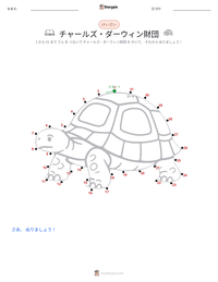 チャールズ・ダーウィン財団 の印刷可能ワークシートプレビュー