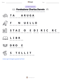 Anteprima della scheda stampabile di Fondazione Charles Darwin