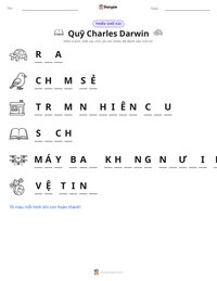 Xem trước tài liệu in sẵn Quỹ Charles Darwin