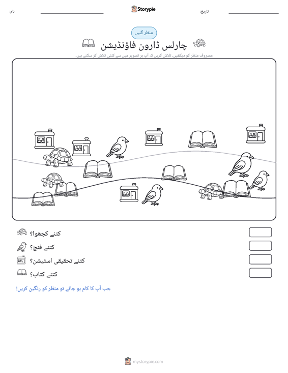 گنتی کا منظر