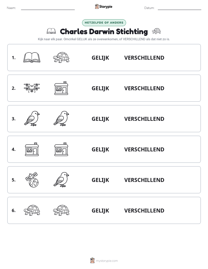 Zelfde of Verschillend