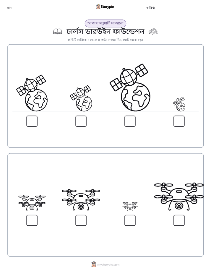 আকারের ক্রম