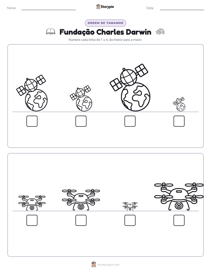 Ordem de Tamanho