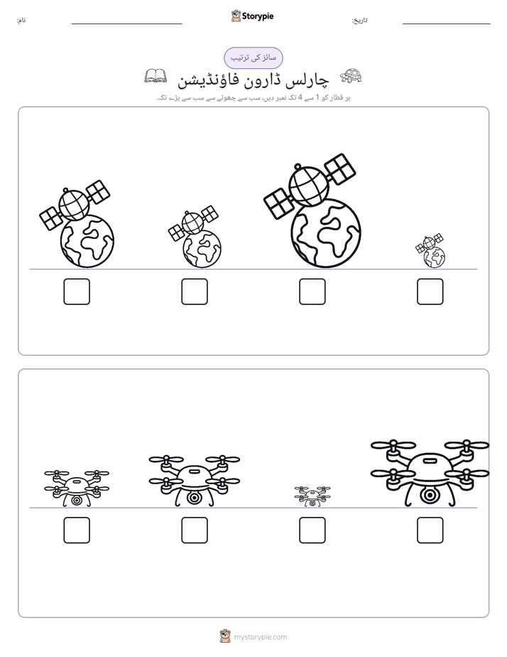 سائز کی ترتیب