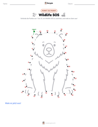 Wildlife SOS druckbare Arbeitsblatt Vorschau