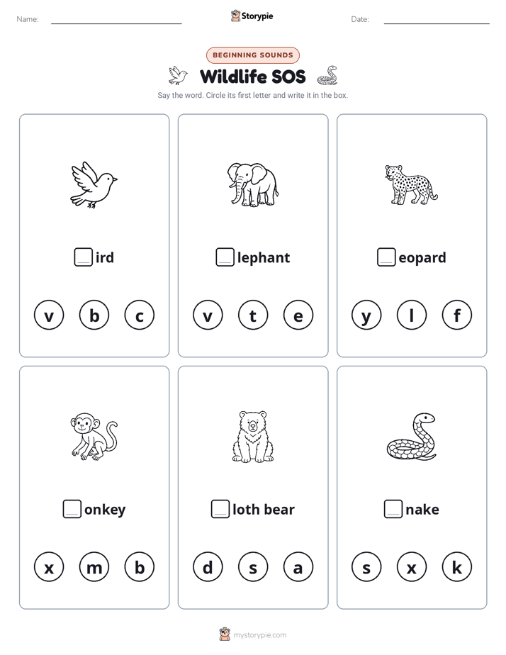 Beginning Sounds