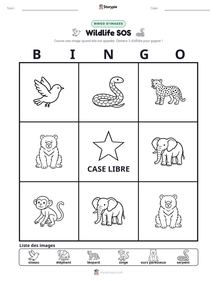 Bingo d'Images