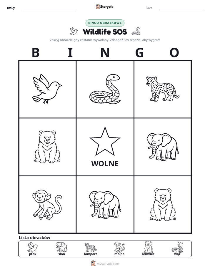 Bingo obrazkowe