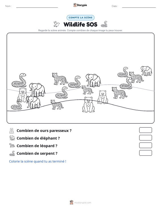 Scène de Comptage