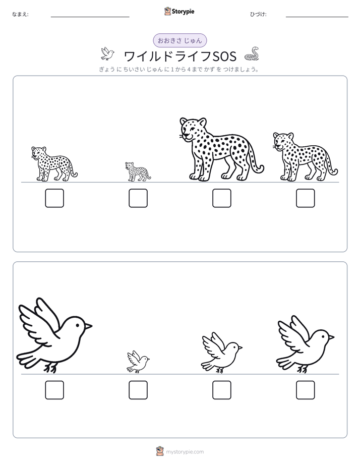 サイズ順