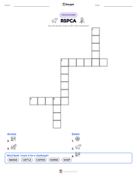 RSPCA printable worksheet preview