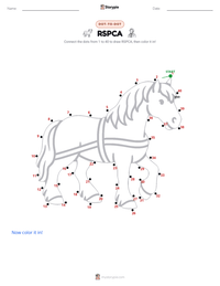 RSPCA printable worksheet preview