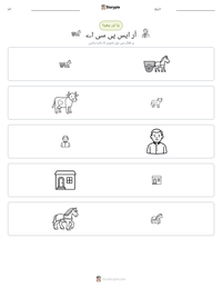 آر ایس پی سی اے پرنٹ کرنے کے قابل ورکشیٹ کا پیش نظارہ