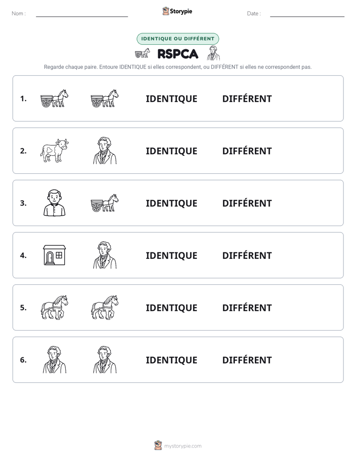 Identique ou Différent