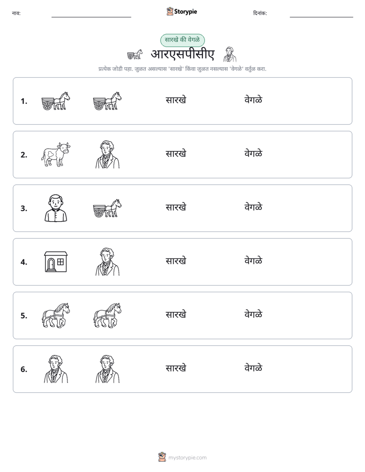 समान की भिन्न