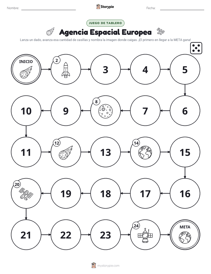 Juego de Rueda y Avanza
