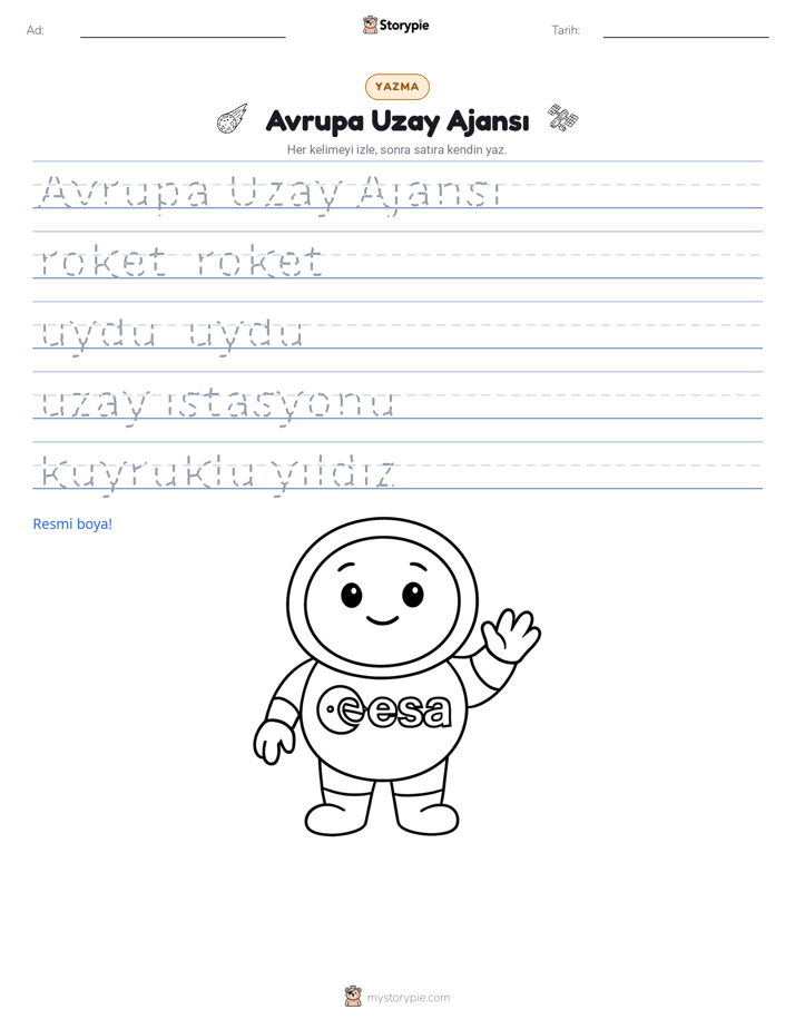 Yazma Pratiği