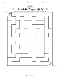 Xem trước tài liệu in sẵn Liên minh Rừng nhiệt đới