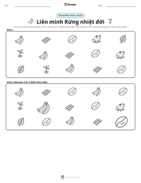 Xem trước tài liệu in sẵn Liên minh Rừng nhiệt đới