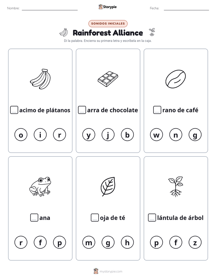 Sonidos Iniciales