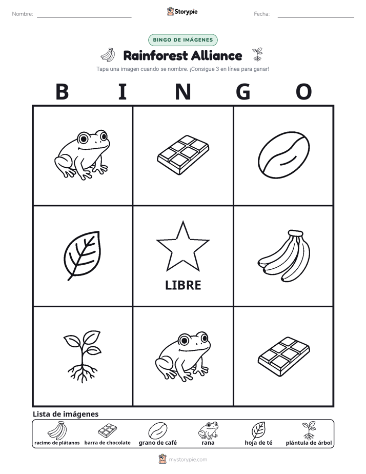 Bingo de Imágenes