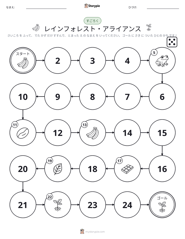 ロール＆ムーブゲーム