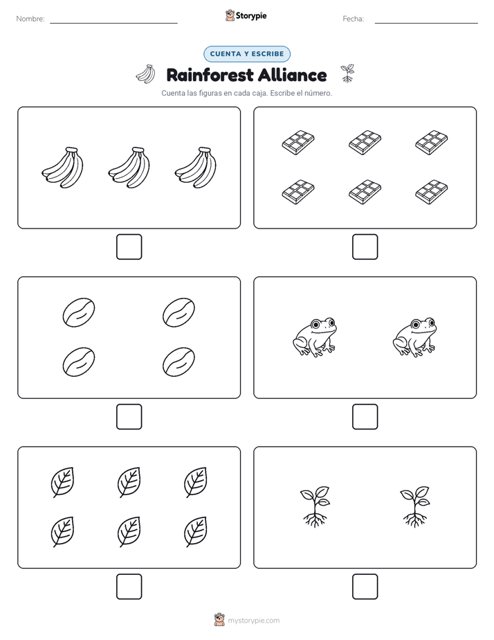 Cuenta y Escribe