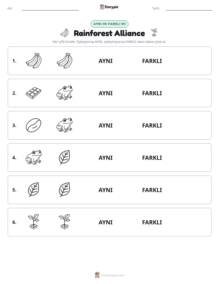 Aynı mı Farklı mı