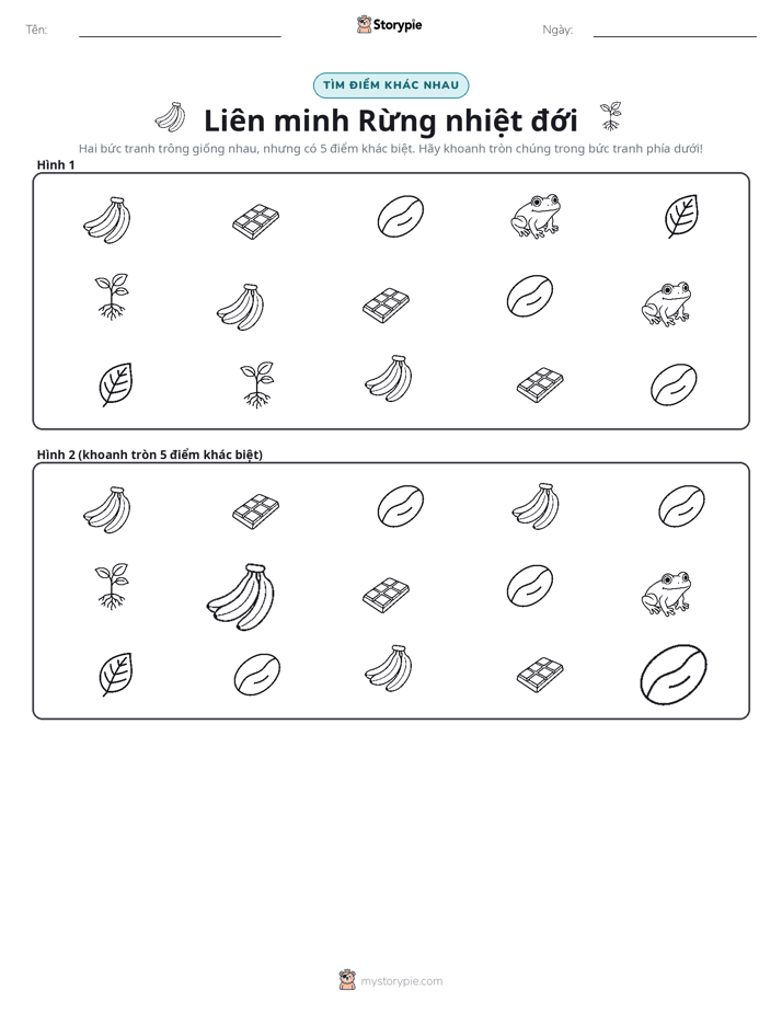 Tìm Sự Khác Biệt