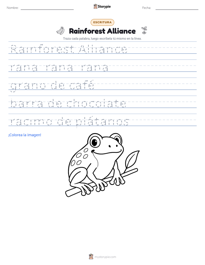 Práctica de Escritura