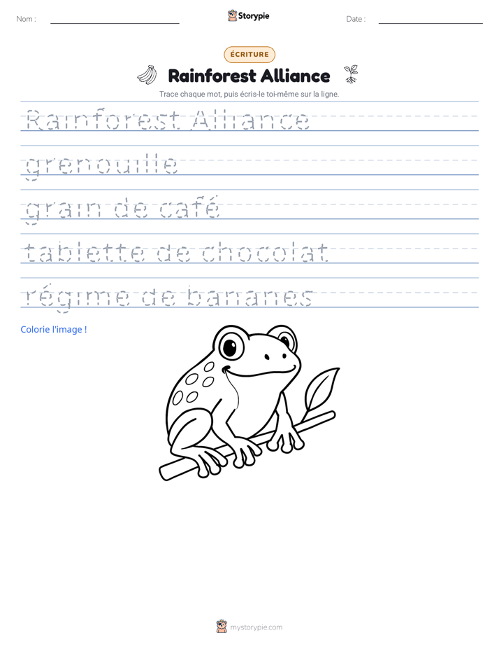 Pratique d'écriture