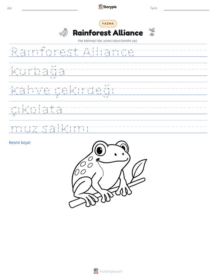Yazma Pratiği