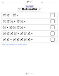 The Seeing Eye printable worksheet preview